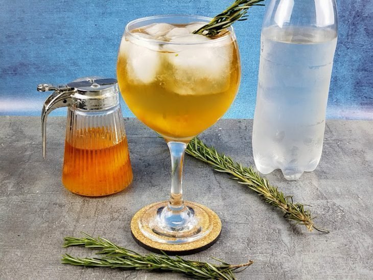 Bebida pronta para consumo.