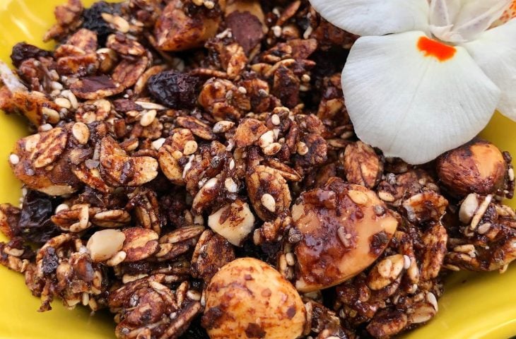 Granola de cacau