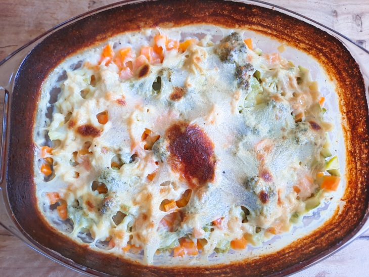 Gratinado de legumes light - Passo a Passo