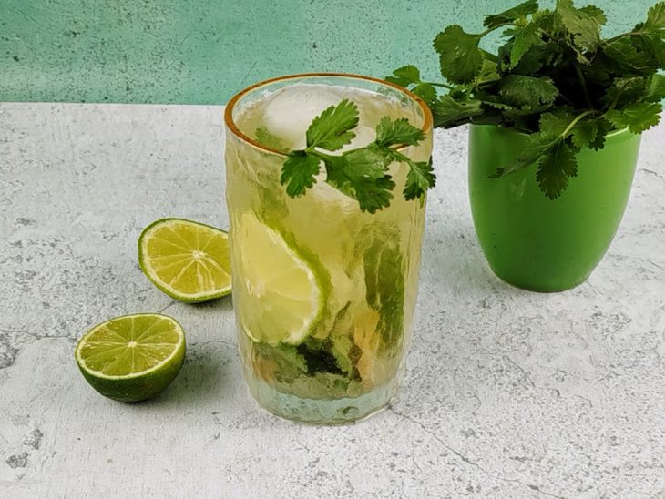 Bebida pronta para consumo.