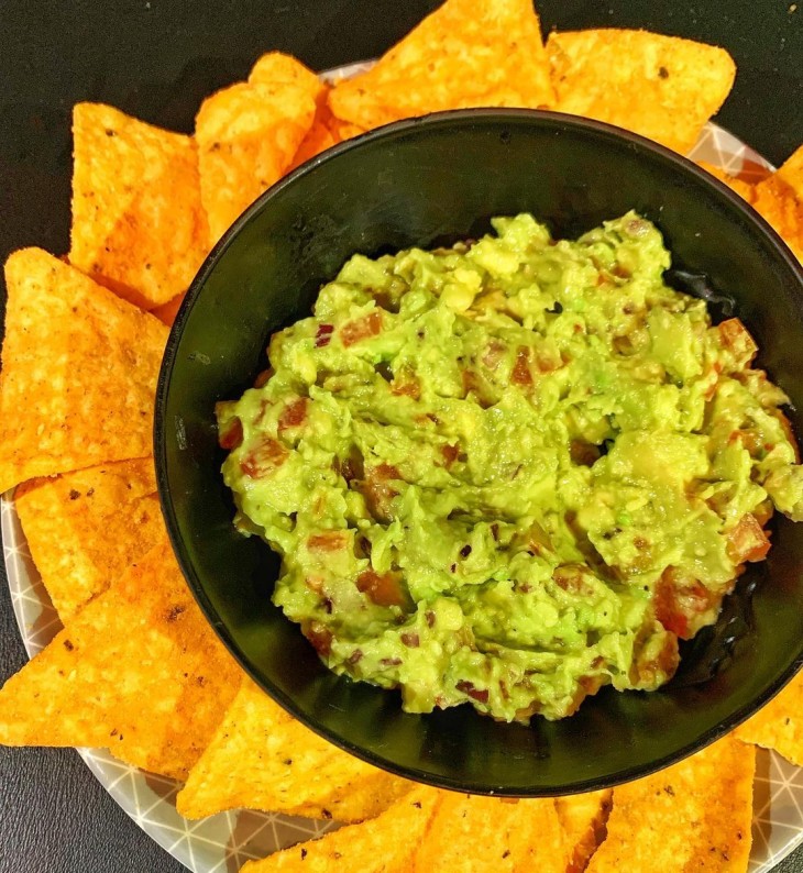 Guacamole com avocado