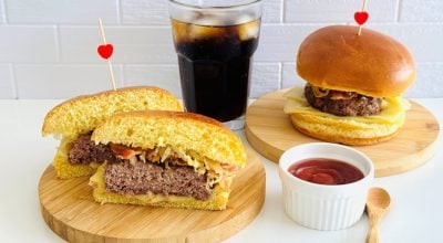 Hambúrguer caseiro fácil e rápido