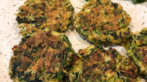 Hambúrguer de brócolis e cogumelo