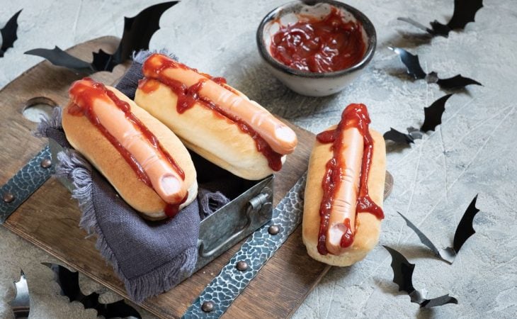 Hot-dog de dedo