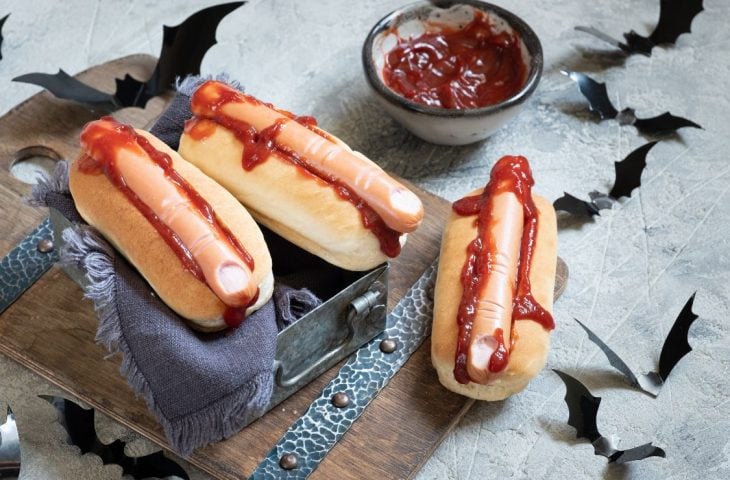 Hot-dog de dedo