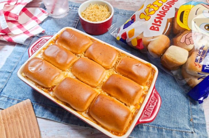 Hot dog de forno