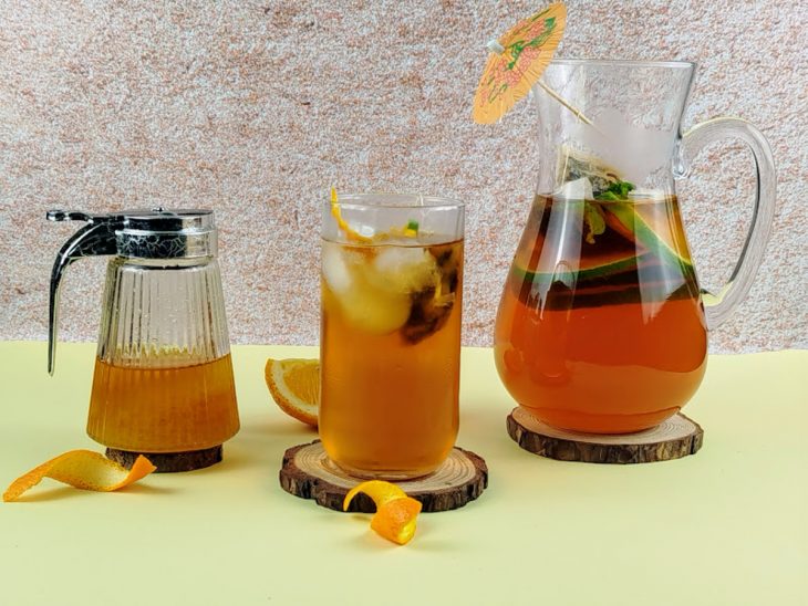 Bebida pronta para consumo.