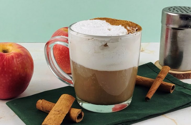 Irish tea de maçã e canela