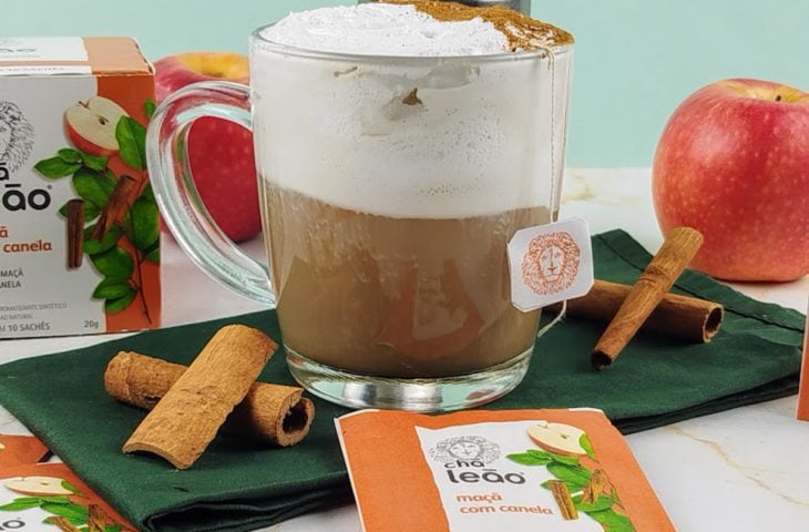 Irish tea de maçã e canela