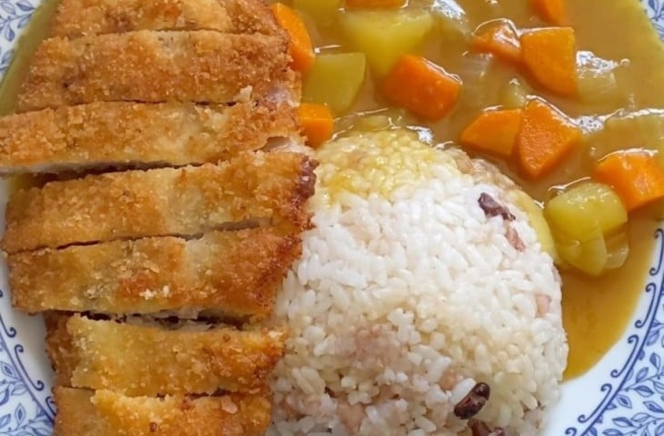 Katsu curry coreano