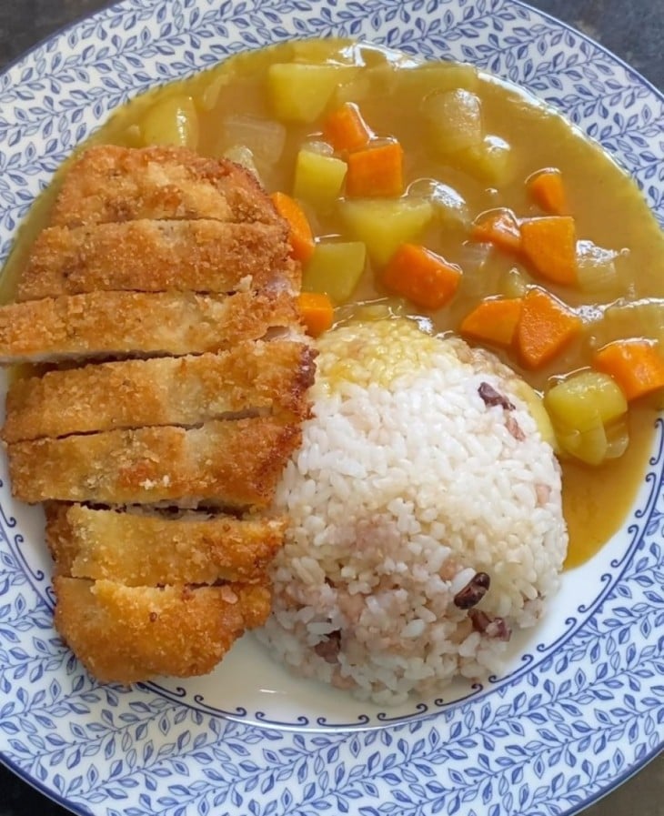 Katsu curry coreano