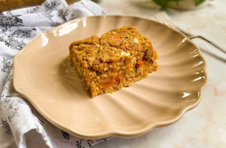 Kibe de forno vegetariano
