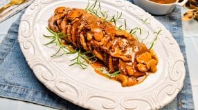 Lagarto ao molho madeira na panela de pressão
