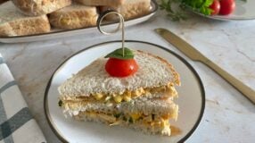 Lanche natural de frango