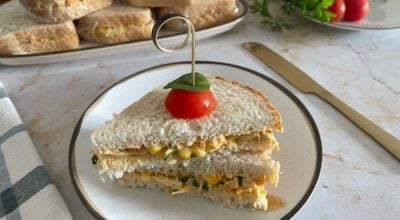 Lanche natural de frango