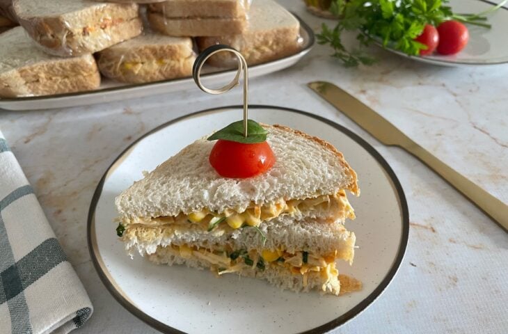 Lanche natural de frango