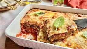 Lasanha de berinjela sem carne