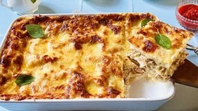 Lasanha de frango ao molho branco