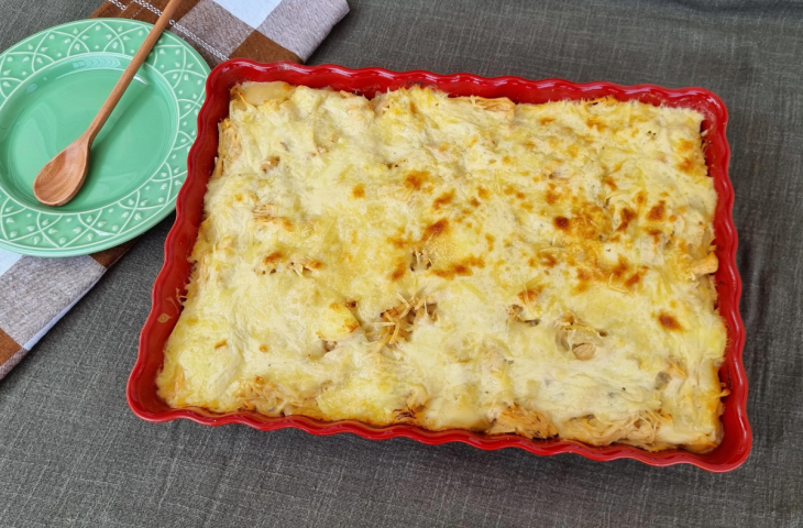 Lasanha de frango fácil