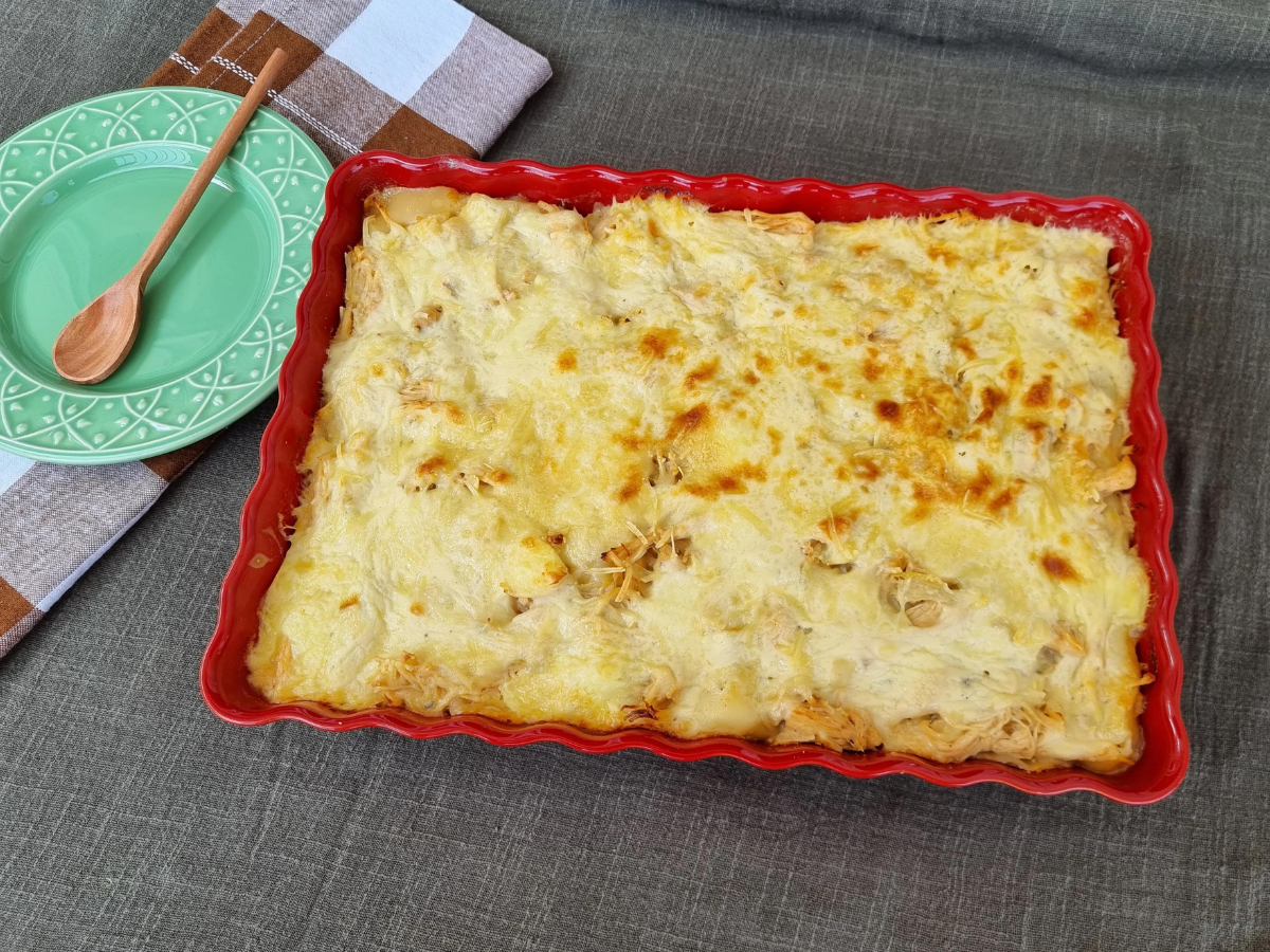 Lasanha de frango fácil