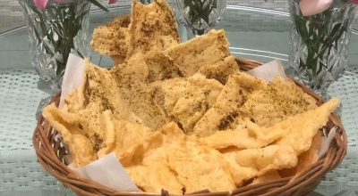 Lascas de polvilho azedo