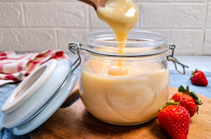 Leite condensado caseiro com 2 ingredientes