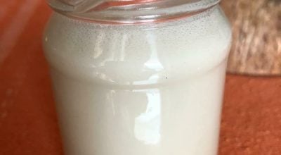 Leite condensado de coco