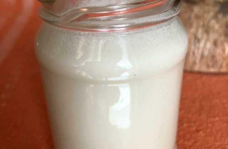 Leite condensado de coco