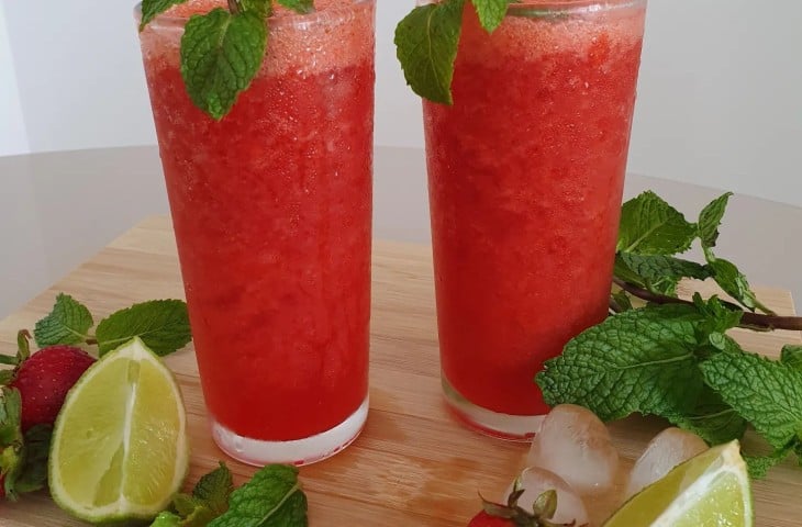 Limonada de morango