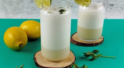 Limonada suíça com Iced Tea Limão
