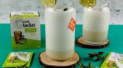Limonada suíça com Iced Tea Limão