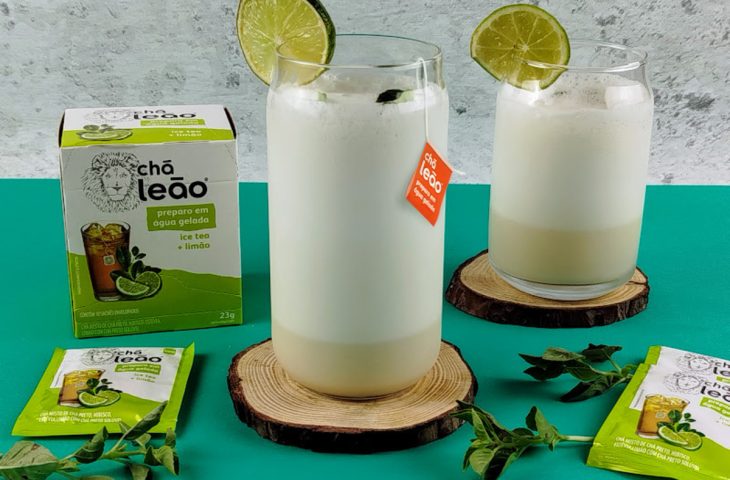 Limonada suíça com Iced Tea Limão