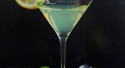 Limoncello martini