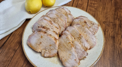 Lombo de porco assado