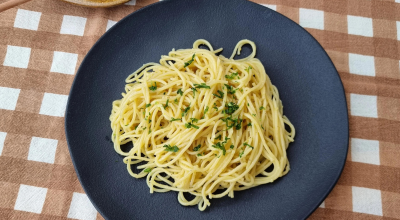 Macarrão alho e óleo