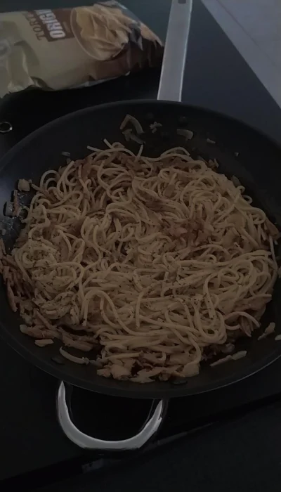 Macarrão alho e óleo simples - Foto de usuário