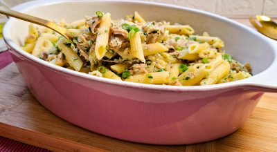 Macarrão com atum simples