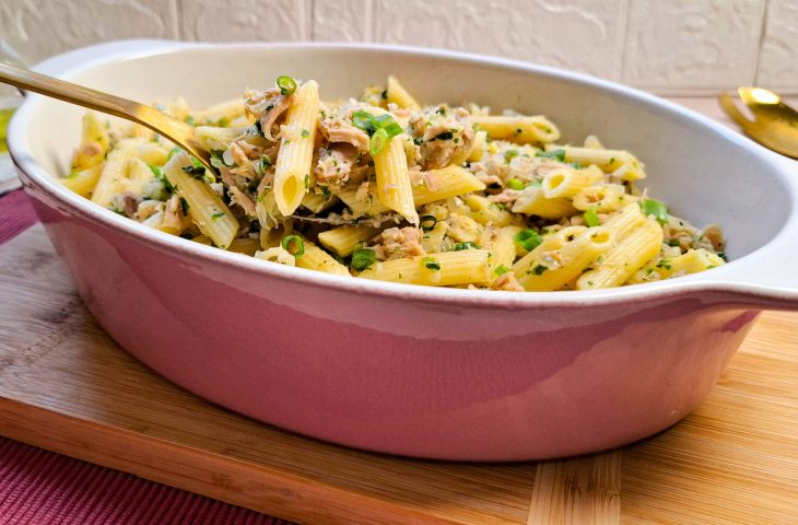 Macarrão com atum simples