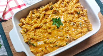 Macarrão cremoso