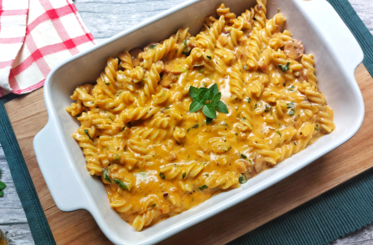 Macarrão cremoso
