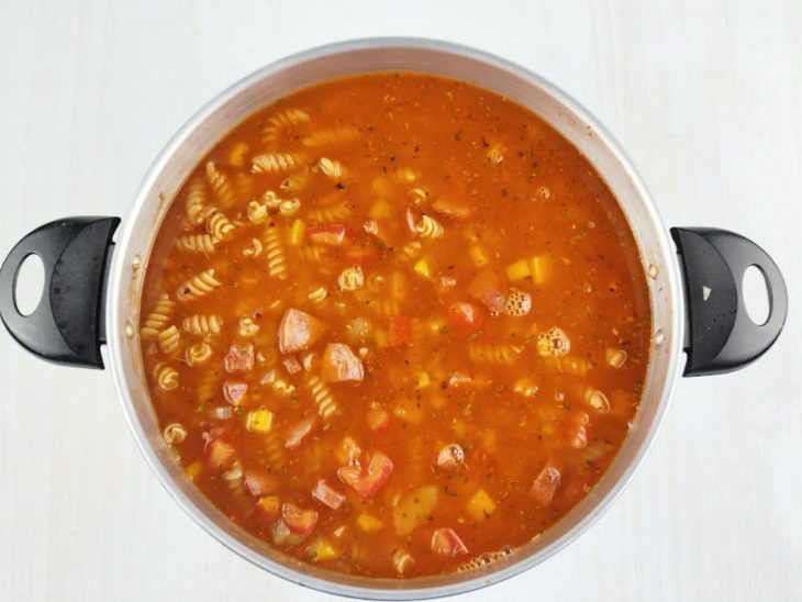 Molho com a sua consistência alcançada.