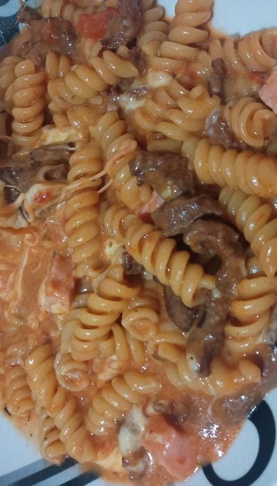 Macarrão cremoso na panela de pressão - Foto de usuário