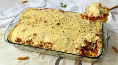 Macarrão de forno cremoso