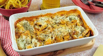 Macarrão de forno simples e rápido
