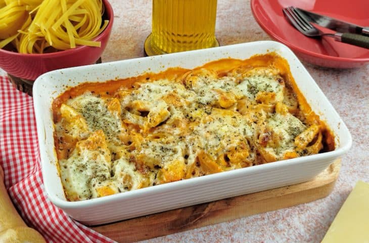 Macarrão de forno simples e rápido