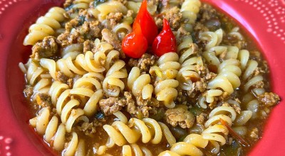 Macarrão em uma panela só