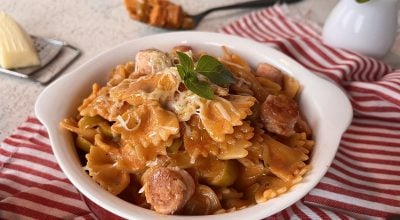 Macarrão na panela de arroz