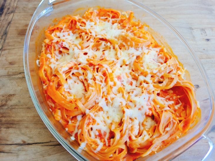 Macarrão ninho com presunto e queijo - Passo a Passo