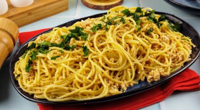 Macarrão com ovos