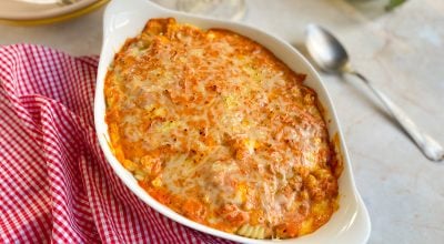 Macarrão de forno fácil